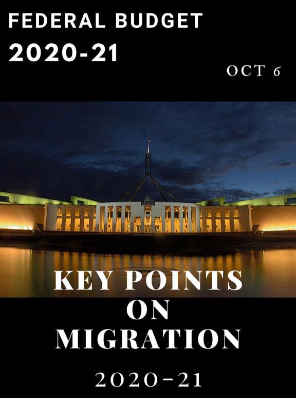 the Federal Budget 2020 - key points on migration